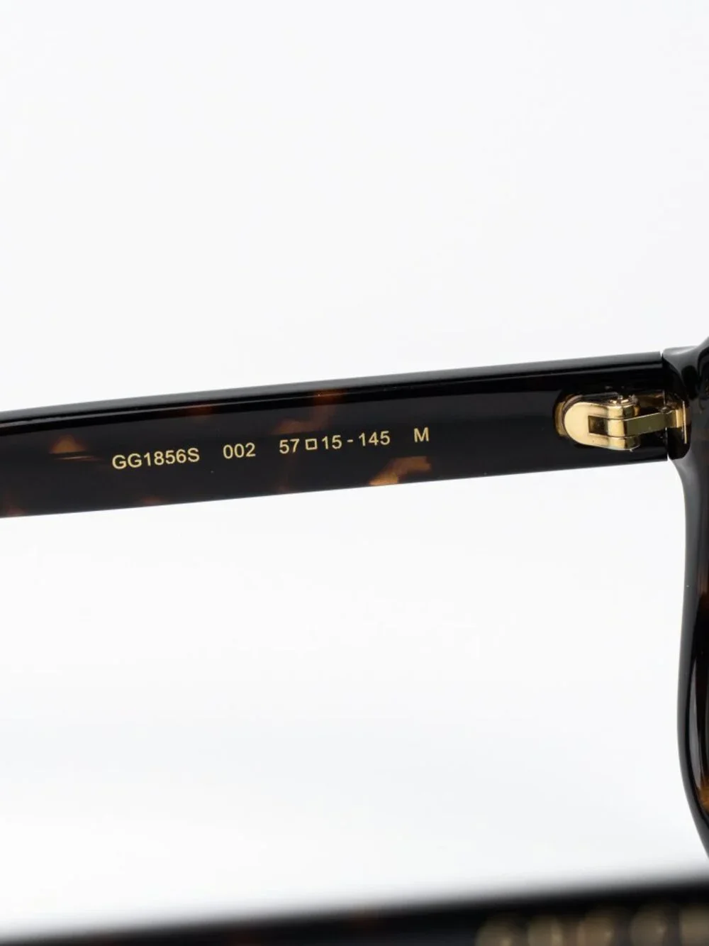 Gucci Men Sunglasses Havana Green Pilot GG1856S 002 NEW AUTHENTIC